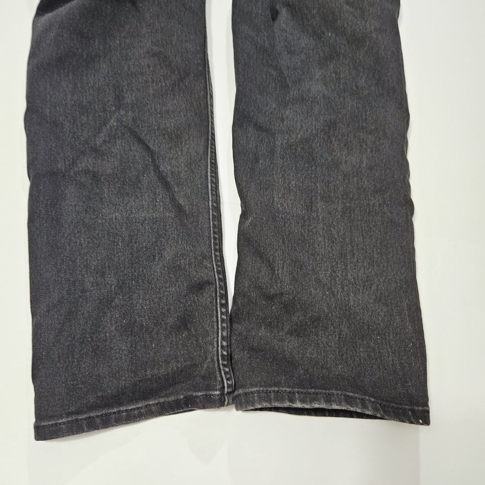 LEVI Strauss & Co. Slim Straight  34x30 Lite Black Denim Jeans Women's - Picture 8 of 8
